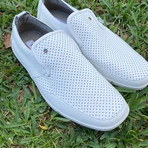 White Mens Casual Steve Madden